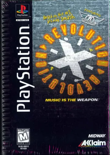 Revolution X - Music Is the Weapon (US) box cover front